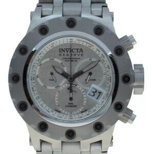 Men's 52mm Invicta Reserve Subaqua LE Meteorite Silver/ Gray Watch! Ref: 20167!